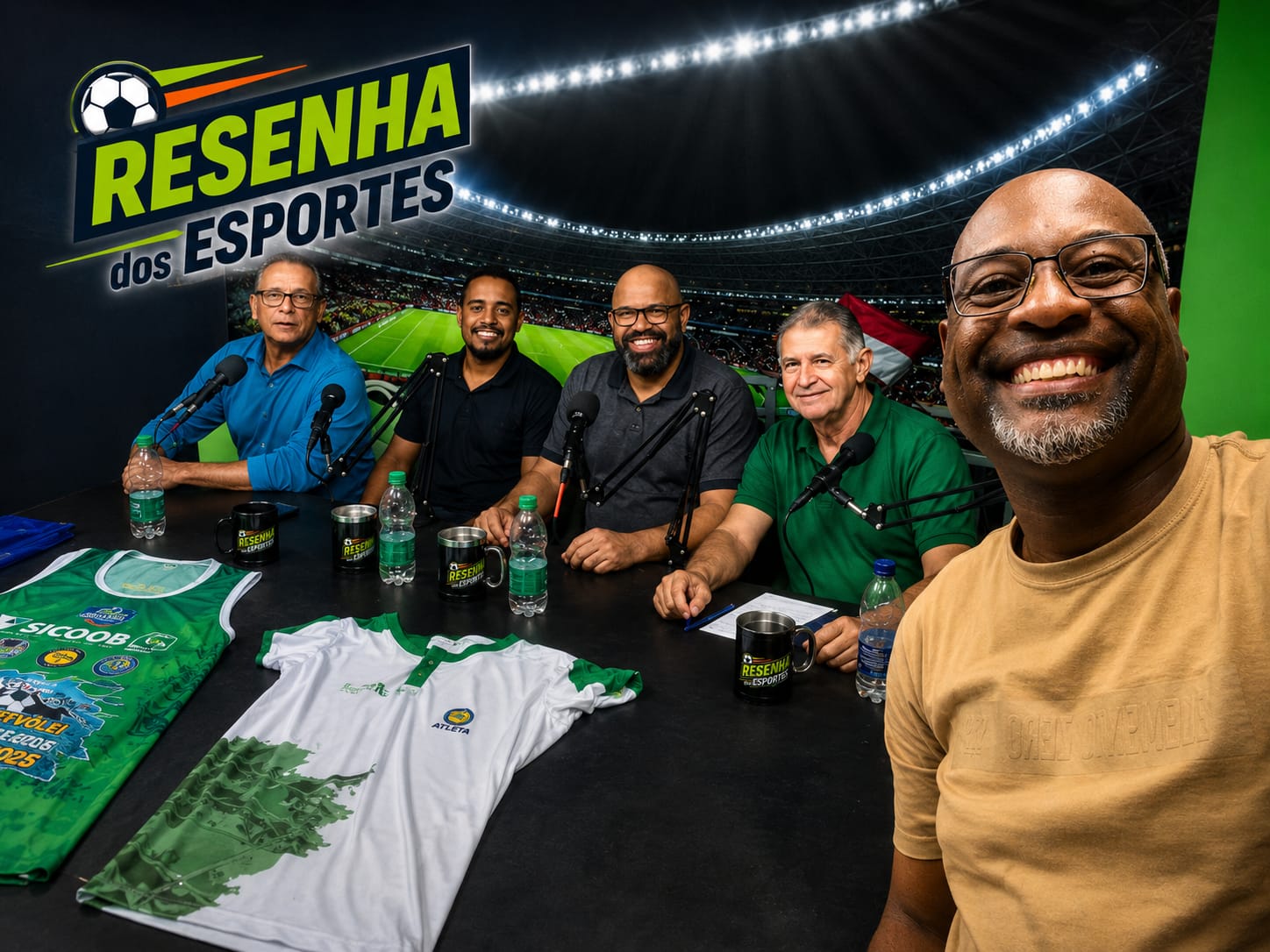 Marcelo Castro e Glauco Reis participam do Resenha dos Esportes na TV Alcance